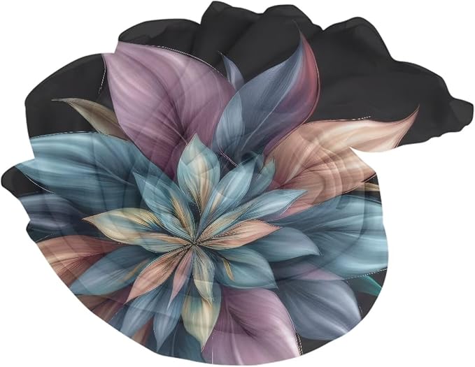 3D Art Mandala Flower Print Beach Towel for Women Wen, Absorbent Compact - Quick Dry Sand Free, Lightweight Beach Bathing Towels for Swimming Pool Camping (280x200cm, 110x78IN) Large