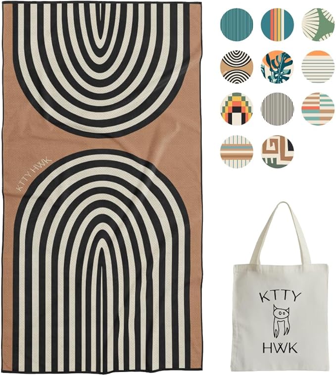 Sand-Free Beach Towel, Single Towel for Unisex Size 72x34in (Tulum)
