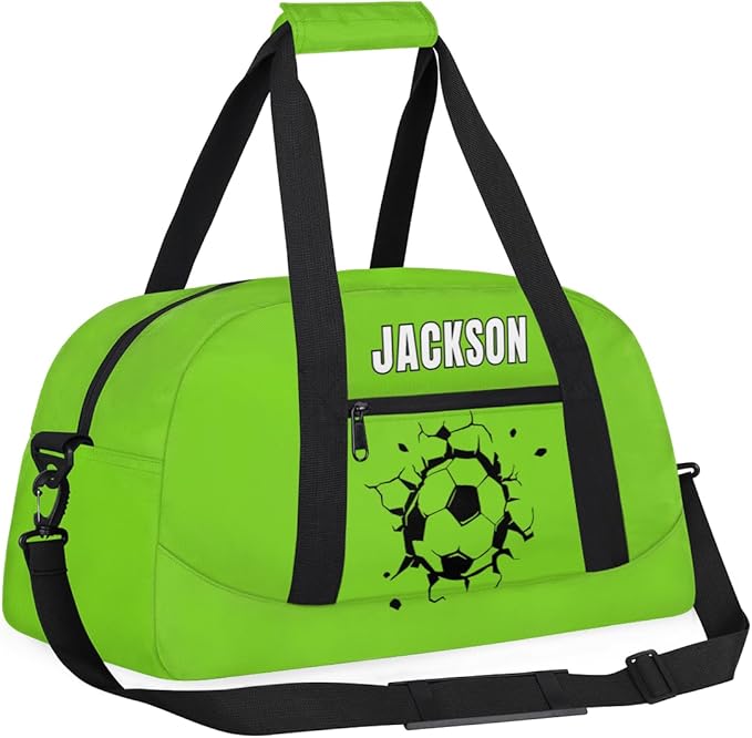 Custom Basketball Gym Duffel for Kids Boys,Personalized Duffel Bag Overnight Bags for Travel Weekender Practice Sports
