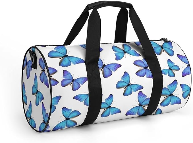 Workout Lightweight Duffel Bags Butterfly (89) Carry On Weekender Overnight Bag Gym Sport Yoga Dance Bags
