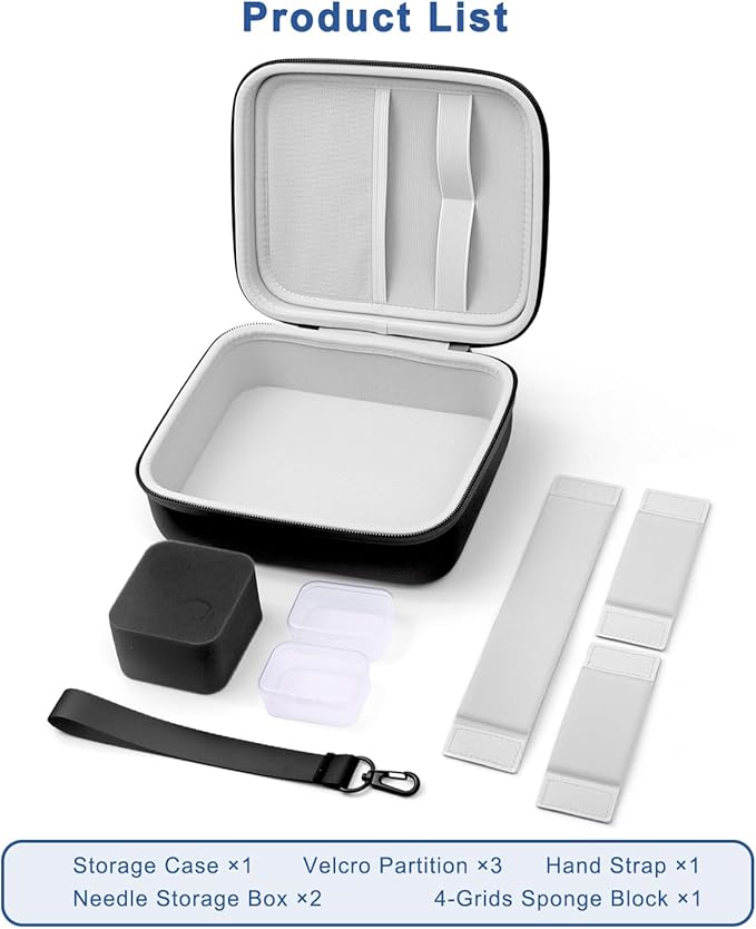 Krypthos Diabetic Supplies Travel Case, Portable Diabetes Organizer for Glucose Meter, Blood Sugar Test Strips Kit, Insulin Pens, Vials, Syringes, Lancing Device and More with Adjustable Dividers