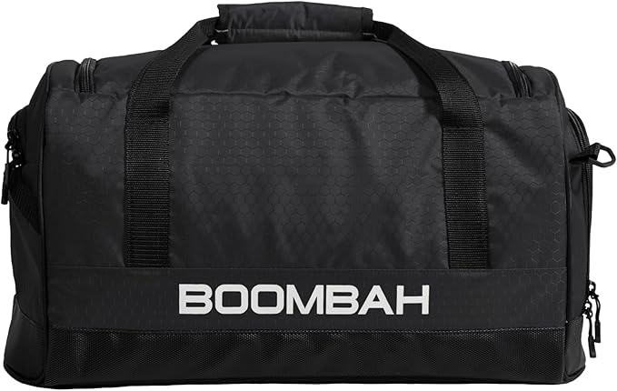 Boombah Sport Duffle Bag - All-purpose Athletic Duffle for Sports, Gym & Travel - Black
