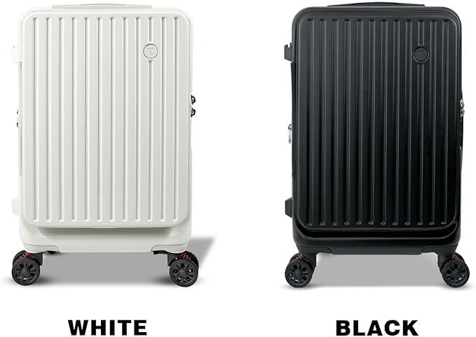 Carry on Suitcases with Wheels, 20 inch Carry on Luggage 22x14x9 Airline Approved, Hard Shell Top-open Design Luggage with Spinner wheels, Expandable Suitcase with YKK zipper and 3-Year Warranty.