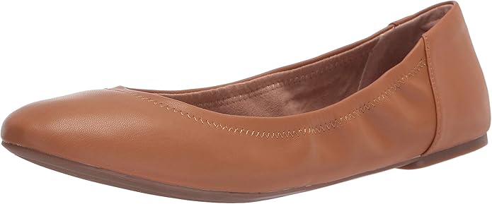 Amazon Essentials Women's Belice Comfortable Slip-On Ballet Flats Shoes