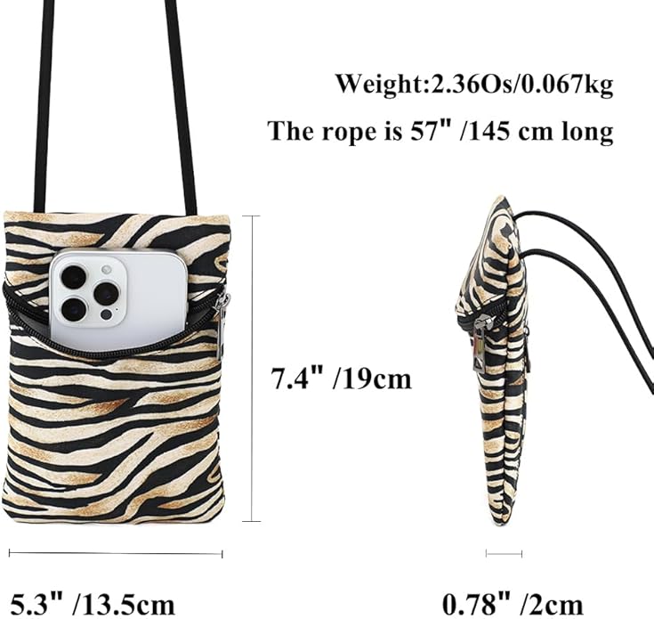 Small Crossbody Women Cell Phone Purse Wallet Bag With Shoulder Strap
