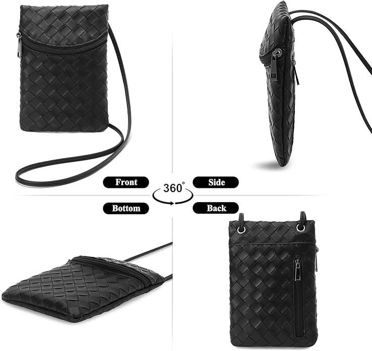 Small Crossbody Women Cell Phone Purse Wallet Bag With Shoulder Strap
