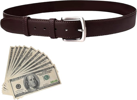 Travel Waist Money Belt - Hidden Security Wallet Pouch for Cash Documents | Lightweight Waterproof Fabric with Adjustable Strap, Personal Theft Protection Accessory for Hiking and Tourism 49.21 in