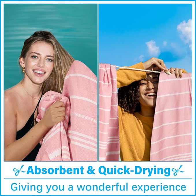 Oversized Turkish Beach Towel Blanket XXL Cotton Sandproof Towels Boho Woven Extra Large Big Sand Free Giant Throw Blankets Huge Quilt XL Picnic Camping Necessities Cloud for Adult Gifts