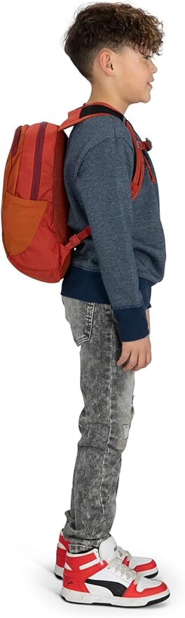 Osprey Daylite Jr. Kids' Commuter Backpack, Orange Dawn/Bazan