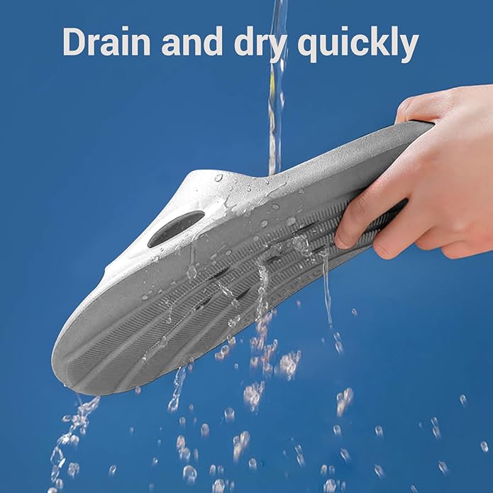 Shower Shoes Quick-Dry Non-Slip Bathroom Slippers for Men & Women,Quick-Dry Non-Slip, Home Slides Dorms, Gym, Pool, Spa, Camping, Beach