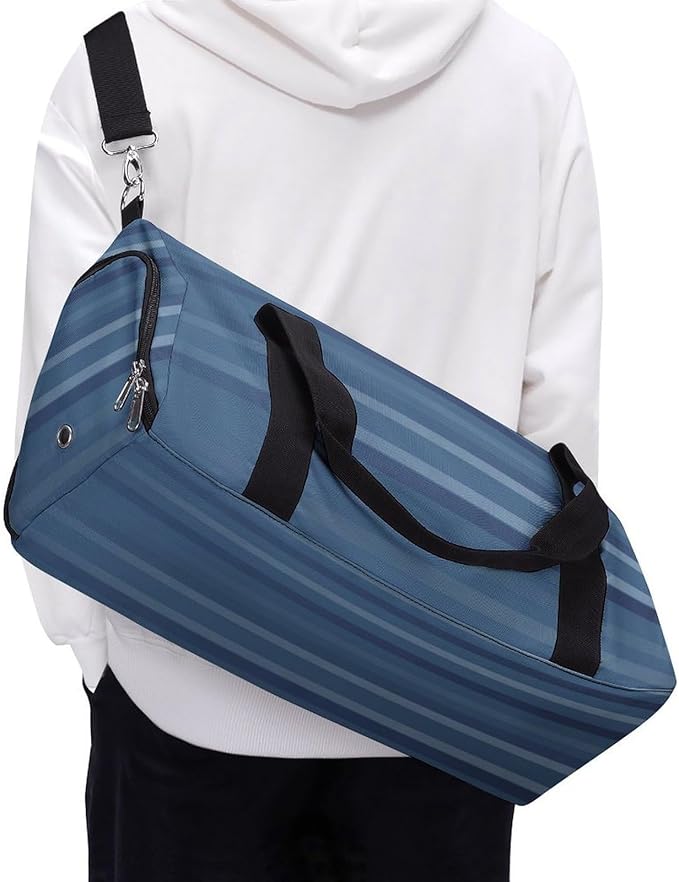 Gym Bag for Men & Women Duffle Bag for Travel Sports Carry on Weekender Fitness Overnight with Shoe Compartment