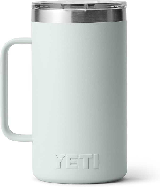 YETI Rambler 24 oz Mug, Vacuum Insulated, Stainless Steel with MagSlider Lid