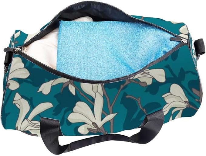 Cheerful Classic Motifs Easy Clean Gym Bags For Women Oxford Tote Bags Adjustable Shoulder Strap, Convertible Carry Backpack Cute Duffel Bag For Hiking Weekend Gym Backpack Women