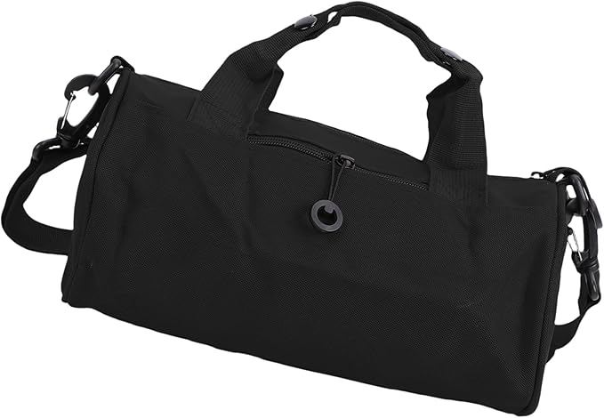 Greensen Compact Travel Bag, Oxford Fabric Gym Bag with Organized Storage, Lightweight and Versatile for Weekend Getaways and Daily Use (Black)