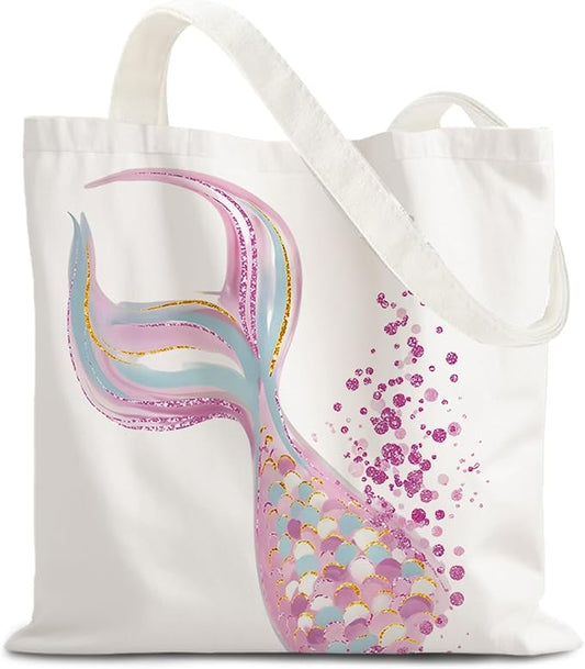 FBB Ocaen Beachy Ocean Sea Fish Reusable Grocery Shopping Bag