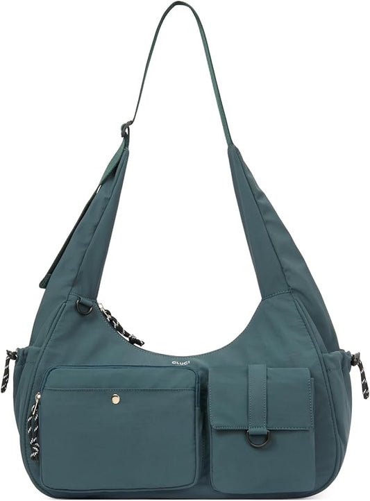 CLUCI Travel Purses for Women, Waterproof Nylon Crossbody Bags for Woman Trendy, Anti Theft Shoulder Handbags for Ladies
