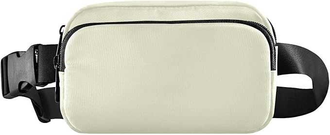 Fanny Pack for Women Men Water Resistant Fashion Waist Packs with Adjustable Strap Belt Bag for Travel Workout Jogging Hiking Light Yellow 03