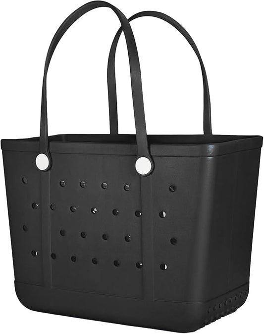 Lightweight Extra large Rubber Beach Bag Small mini Tote Bag for Gym Waterproof medium Open Handbag for Pool Sports