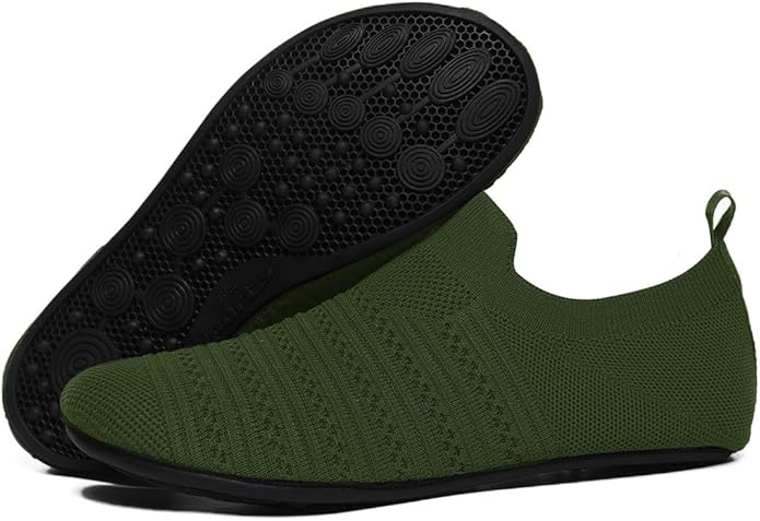 SLEVEL Lightweight Non Slip Travel Indoor Grip House Slipper Socks Unisex Adult Around The House Floor Home Shoes for Women Men