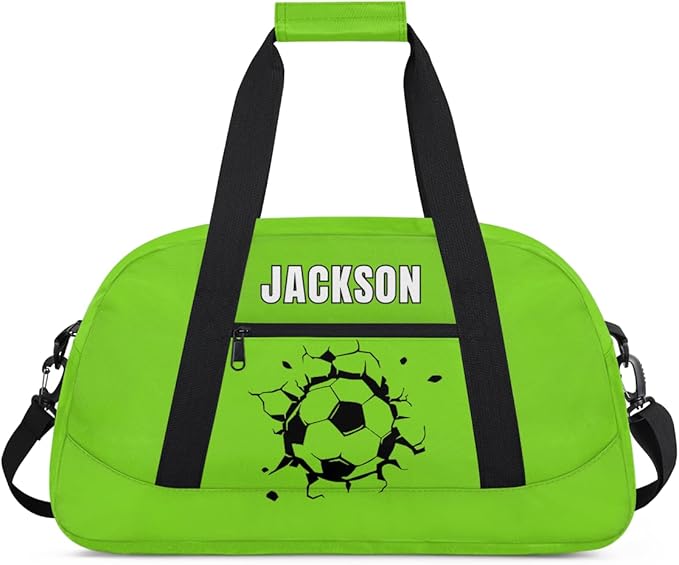 Custom Basketball Gym Duffel for Kids Boys,Personalized Duffel Bag Overnight Bags for Travel Weekender Practice Sports