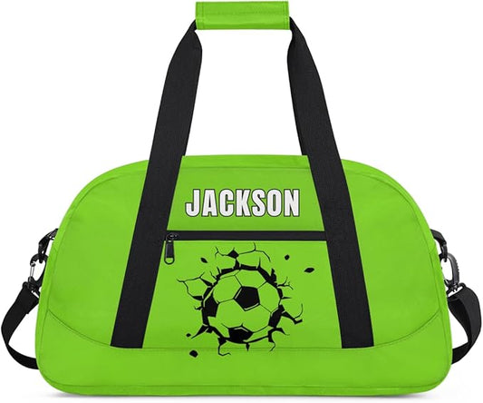 Custom Basketball Gym Duffel for Kids Boys,Personalized Duffel Bag Overnight Bags for Travel Weekender Practice Sports