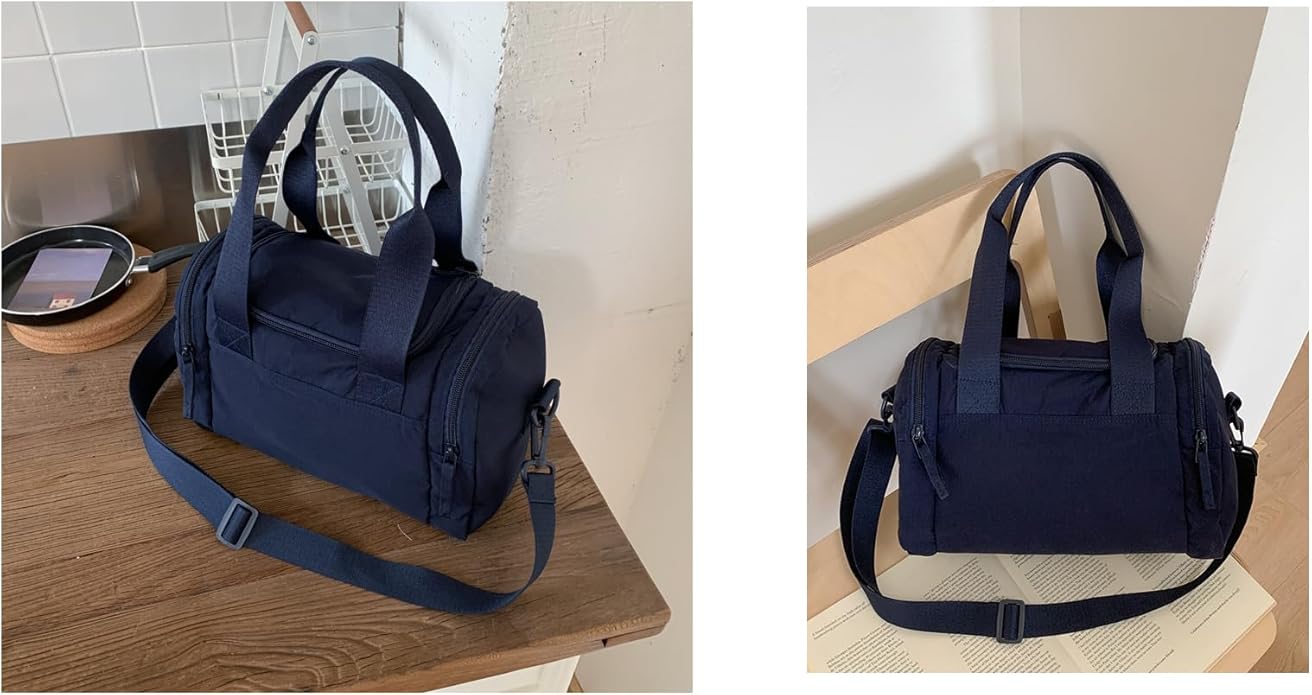 Stylish Convertible Shoulder Bag, Spacious Interior Wear for Daily Commute Outdoor Activities Ergonomic Gym Bag