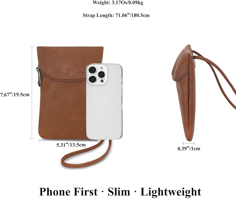 Small Crossbody Women Cell Phone Purse Wallet Bag With Shoulder Strap