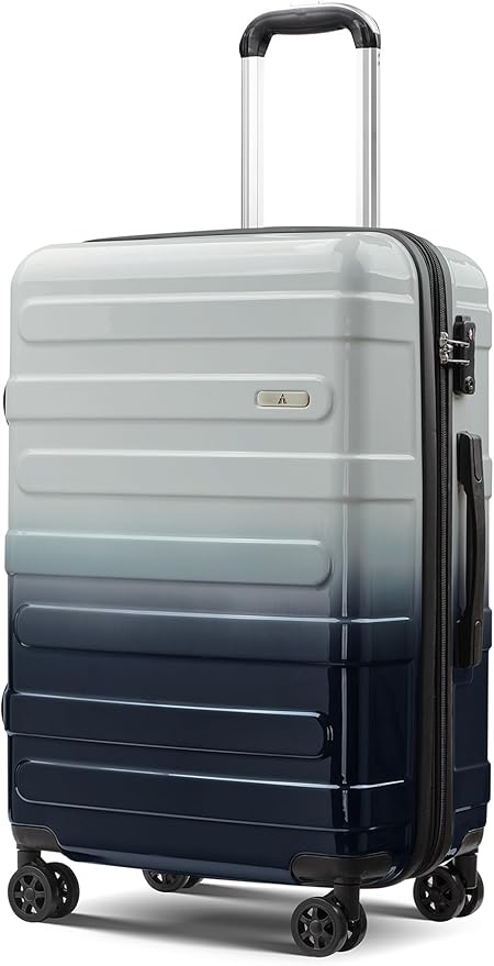 Tolino Carry on Luggage Checke Airline Approved,24 Inch Hardside Suitcase with Wheels TSA Lock, PC+ABS Lightweight Carry on Suitcases for Women and Men