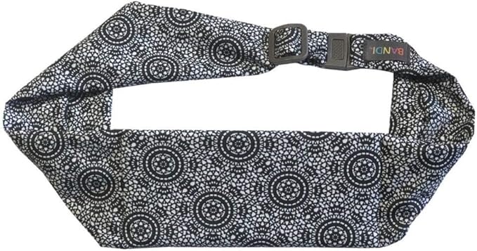 BANDI Plus Size Fanny Pack for Women - Travel-Ready Pocket Belt with Secure Hidden Money & Running Belt for Phone, Passport, Keys, & Medical Devices, Adjustable Fit, Comfortable (Boho)