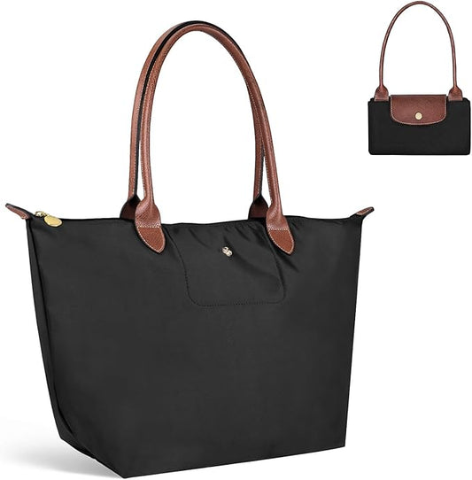 Work Tote Bag For Women: For 13-15" Laptop Foldable - For Office Professionals College Students - Commute Travel