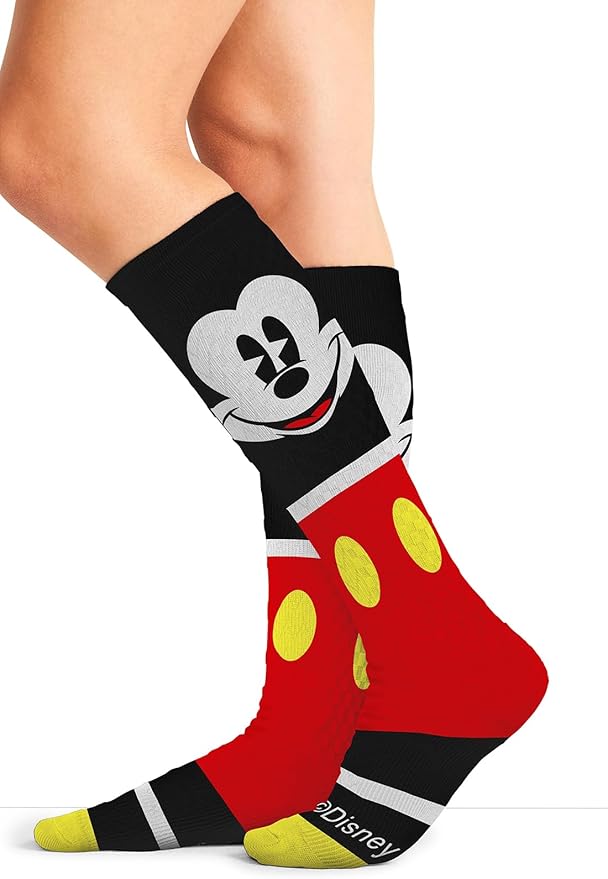Cherokee Women's 10-15mmHg Compression Socks – Fun Print Knee Highs with Light Support, Soft Feel - PRINTSUPPORT