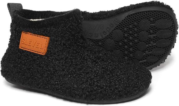 ditont Toddler Slippers Non-Slip Lightweight Comfortable Kids Indoor Grip House Home Shoes for Boys Girl