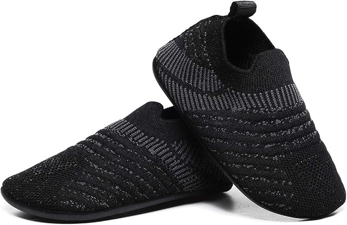 ditont Toddler Slippers Non-Slip Lightweight Comfortable Kids Indoor Grip House Home Shoes for Boys Girl