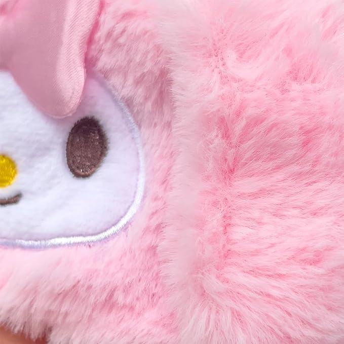Kawaii Anime Plush Sleep Eye Mask, Cute Cartoon Animal Blackout Sleeping Eye Cover for Girls Women Kids (Melo)