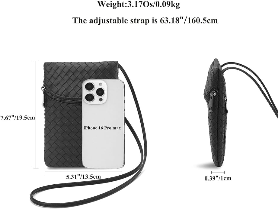 Small Crossbody Women Cell Phone Purse Wallet Bag With Shoulder Strap