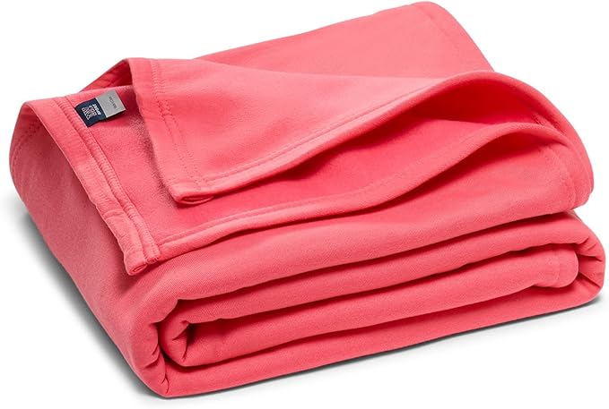 MV Sport Lightweight Sweatshirt Blanket Throw – Warm & Cozy, Breathable Oversized Fleece Knit, Couch, Bed, Travel, Cold Nights, and Outdoors – Soft Light Weight Blanket 54" x 84" Watermelon