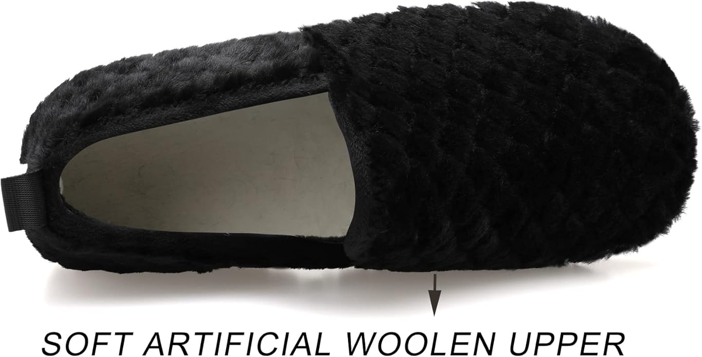 Scurtain Unisex Adults Rubber Sole Slippers