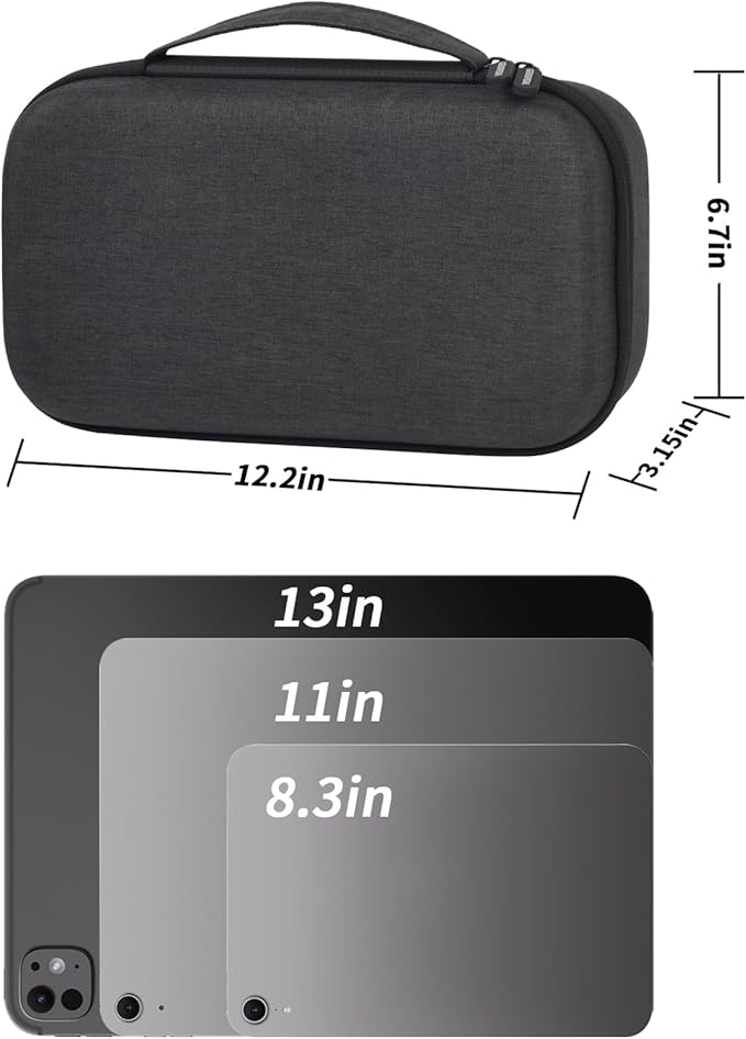 Travel Sunglass Organizer Case for 8 Pairs Polarized Sunglasses, Storage Box for Multi-style Dressers (Bag Only)