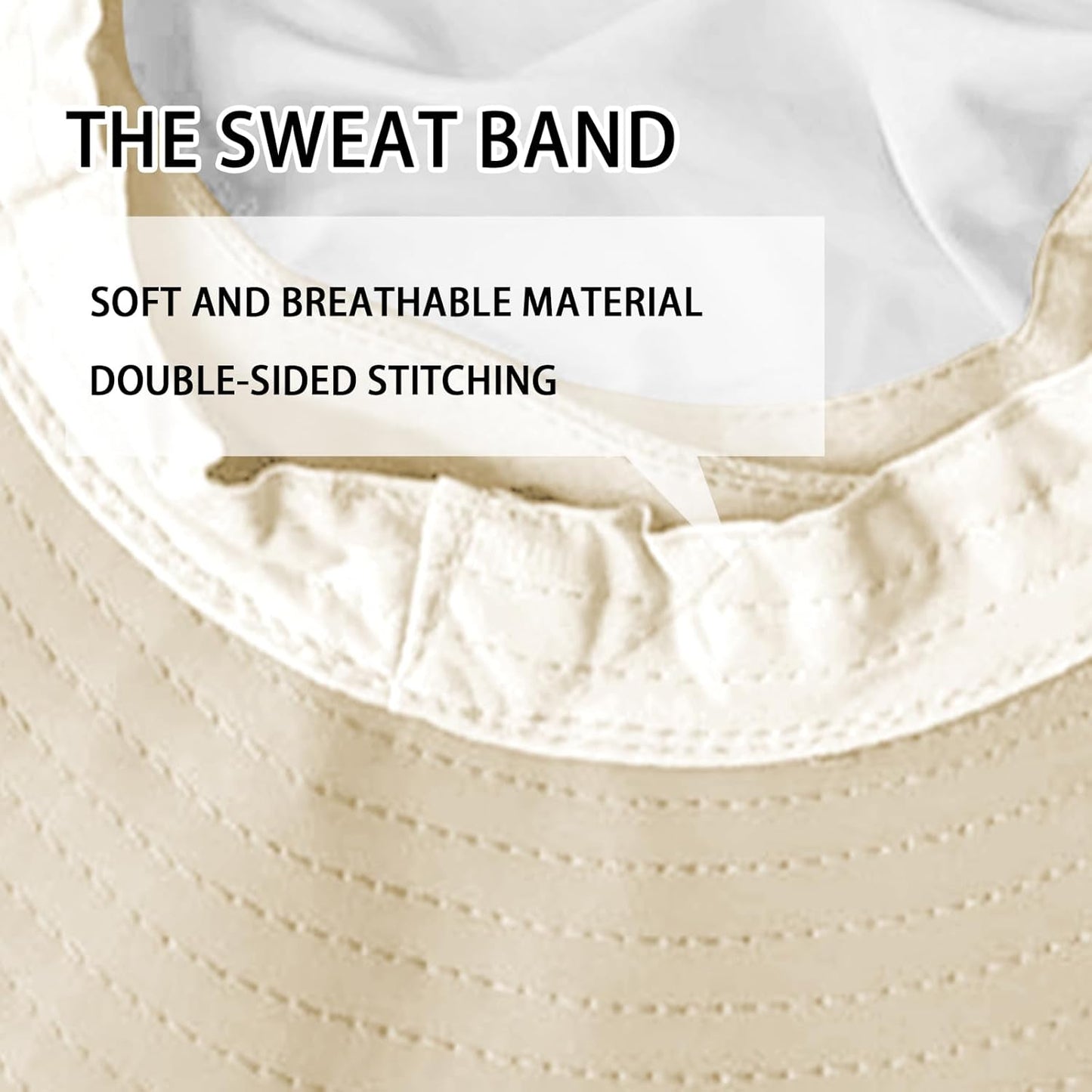 Sun Hats for Men Women Fishing Hat UPF 50+ Breathable Wide Brim Bucket Hats Summer UV Protection Safari Hat with Neck Flap