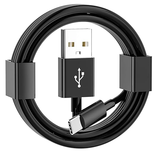 10 FT USB C Cable for Samsung Galaxy A14 5G/A13/A15/A16/A55/A54/A53/A50/A33/A34/S27/S25/S24Android Phone Charging Cord,Google Pixel 9/8a/iPhone17/17E/16E/16/15 Long Car Fast Extension Charger Cable