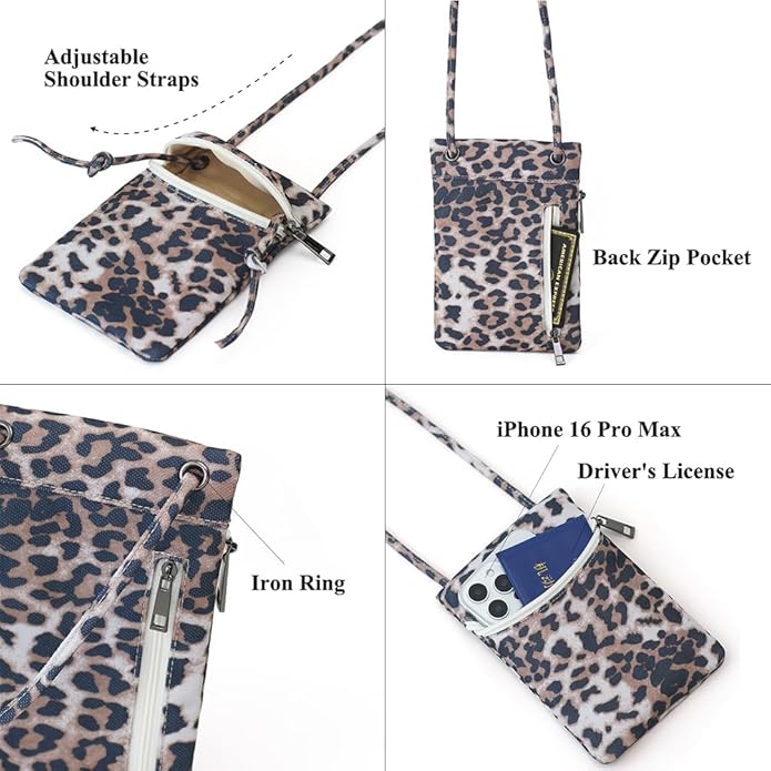 Small Crossbody Women Cell Phone Purse Wallet Bag With Shoulder Strap