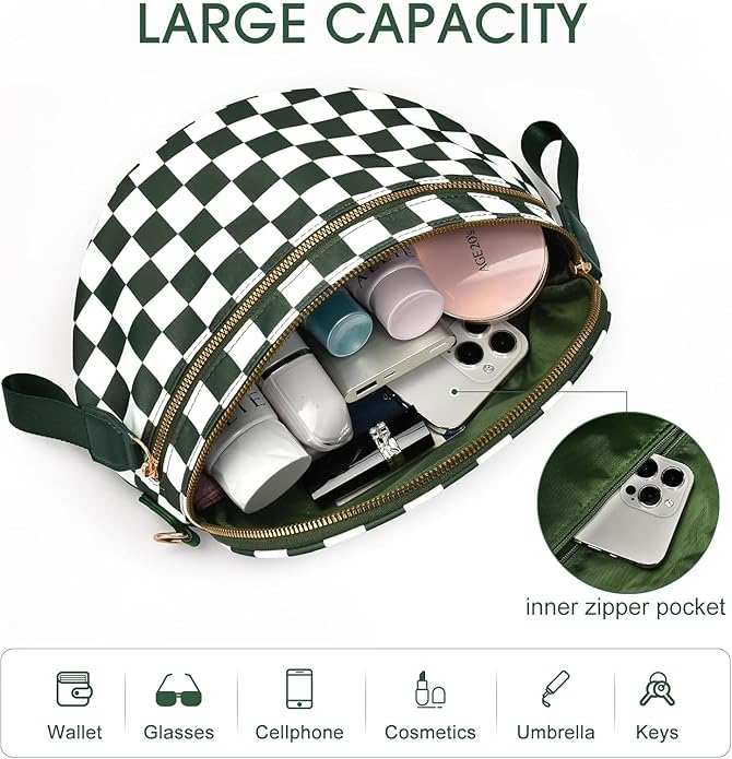 Crossbody Bags For Women,Waterproof Oxford Bum Bag with Adjustable Strap,Large Capacity Travel Purse