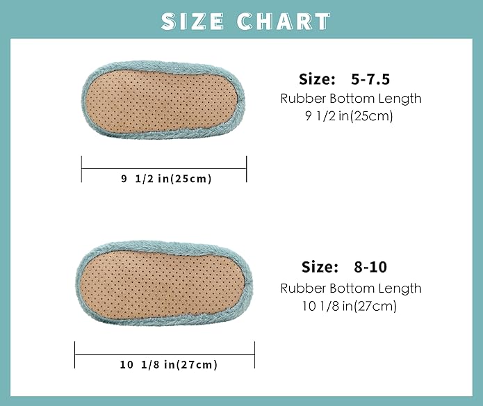 DICUIRD Women's Ballerina Slippers Lightweight House Slippers with Stretchable Heel Design