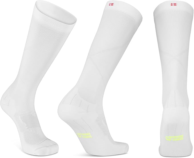 DANISH ENDURANCE 26-32 mmHg Compression Socks - Firm Support, Breathable, Boost Circulation, Men & Women, Training & Recovery