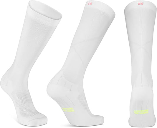 DANISH ENDURANCE 26-32 mmHg Compression Socks - Firm Support, Breathable, Boost Circulation, Men & Women, Training & Recovery