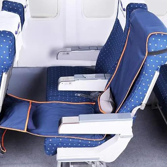 Airplane Foot Hammock, Airplanes Travel Feet Hammock, Footstool Hammocks Travel Tripod Suitable for Adult Baby Sleeping Bed Airplane Train Bus Car Passenger Hammocks Resting Feet and Legs