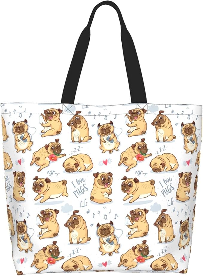 Tote Bag for Women Large Beach Bag Reusable Grocery Bags Handbag for Travel Shopping