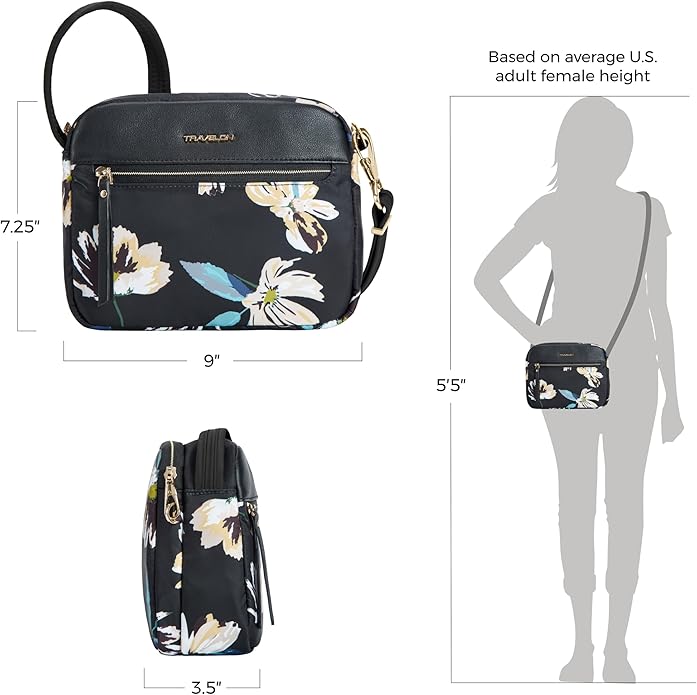 Travelon Anti-Theft Addison Small Crossbody