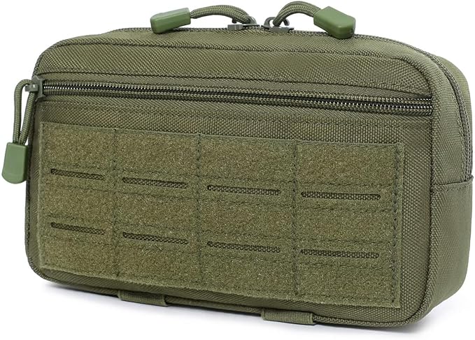 Tactical MOLLE EDC Tool Pouch – First Aid Kit Bag & Phone Holder, Compact EMT Utility Waist Pack for Outdoor Sports, Hunting, Survival, and Emergency Gear Accessories