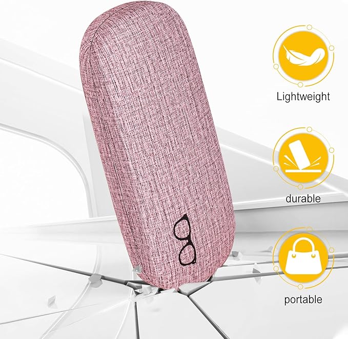 RayLove 3-Pack Hard Shell Eyeglasses Case Large Reading Glasses Hard Case
